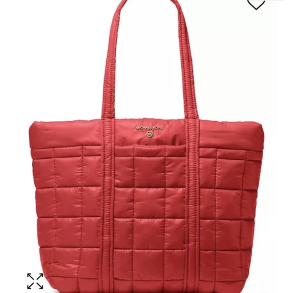 Michael Kors Sterling Sm. Grab Tote~Crimson(Red)~New~RP$198!🌹 - Picture 2 of 8